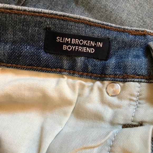 J.Crew slim broken in boyfriend jeans. - Picture 6 of 8